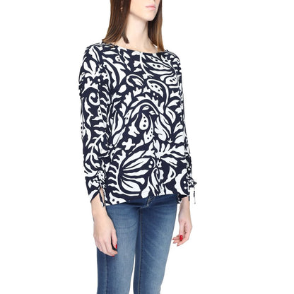 Street One Blaue Viskose-Bluse