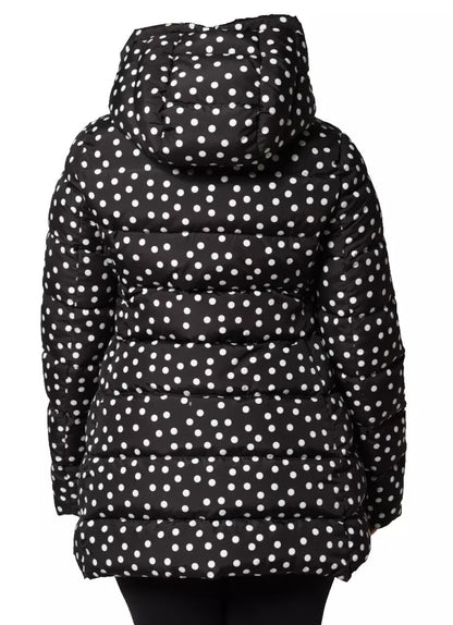 Dolce & Gabbana Schwarze Polyester-Wendejacke mit Kapuze