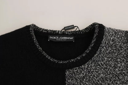 Dolce & Gabbana Multicolor KING Knight Monkey Strickpullover aus Kaschmirwolle