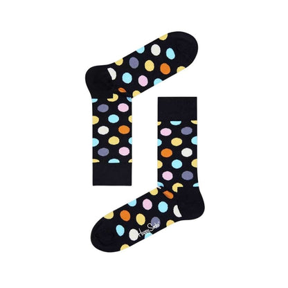 Happy Socks Schwarze Baumwollsocke