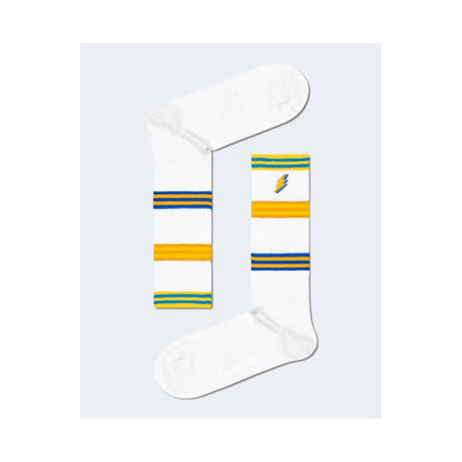 Happy Socks Weiße Baumwollsocke