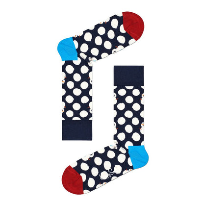 Happy Socks Blaue Baumwollsocke