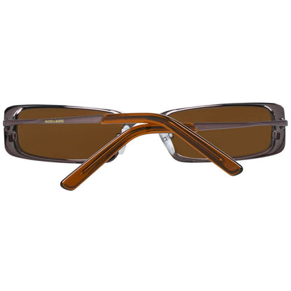More & More Braune Metall-Sonnenbrille