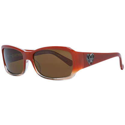 More & More Orangefarbene Plastiksonnenbrille