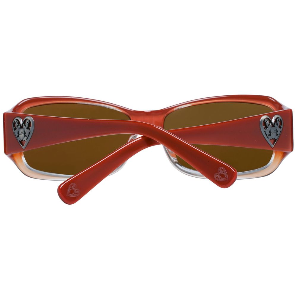 More & More Orangefarbene Plastiksonnenbrille