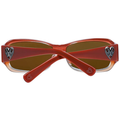 More & More Orangefarbene Plastiksonnenbrille