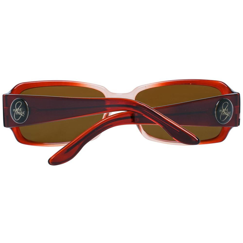 More & More Braune Plastiksonnenbrille