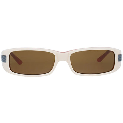 More & More Braune Plastiksonnenbrille