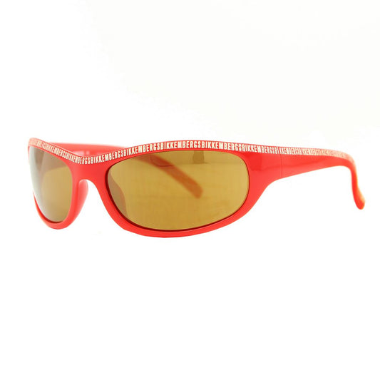 Bikkembergs Rote Acetat-Sonnenbrille