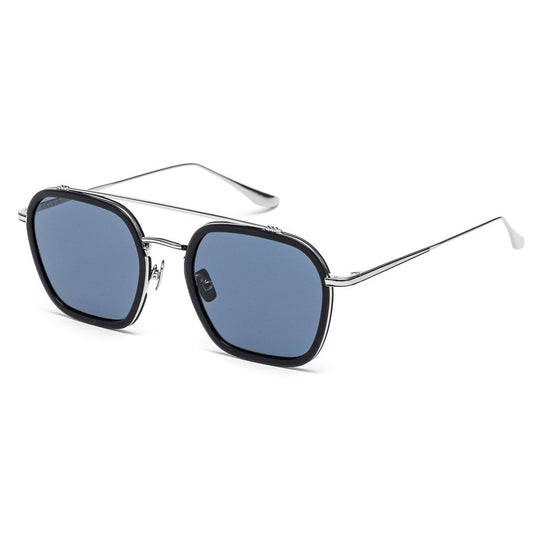 Belstaff Graue Edelstahl-Sonnenbrille