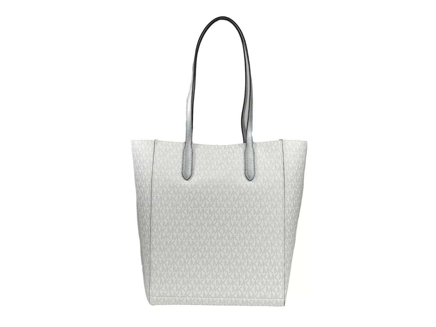 Michael Kors Vincent mit Kartenetui Große Tote Geldbörse Tasche Silber