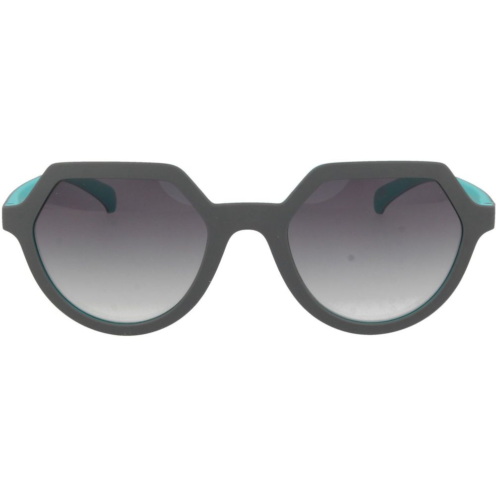 Adidas Schwarze Plastiksonnenbrille