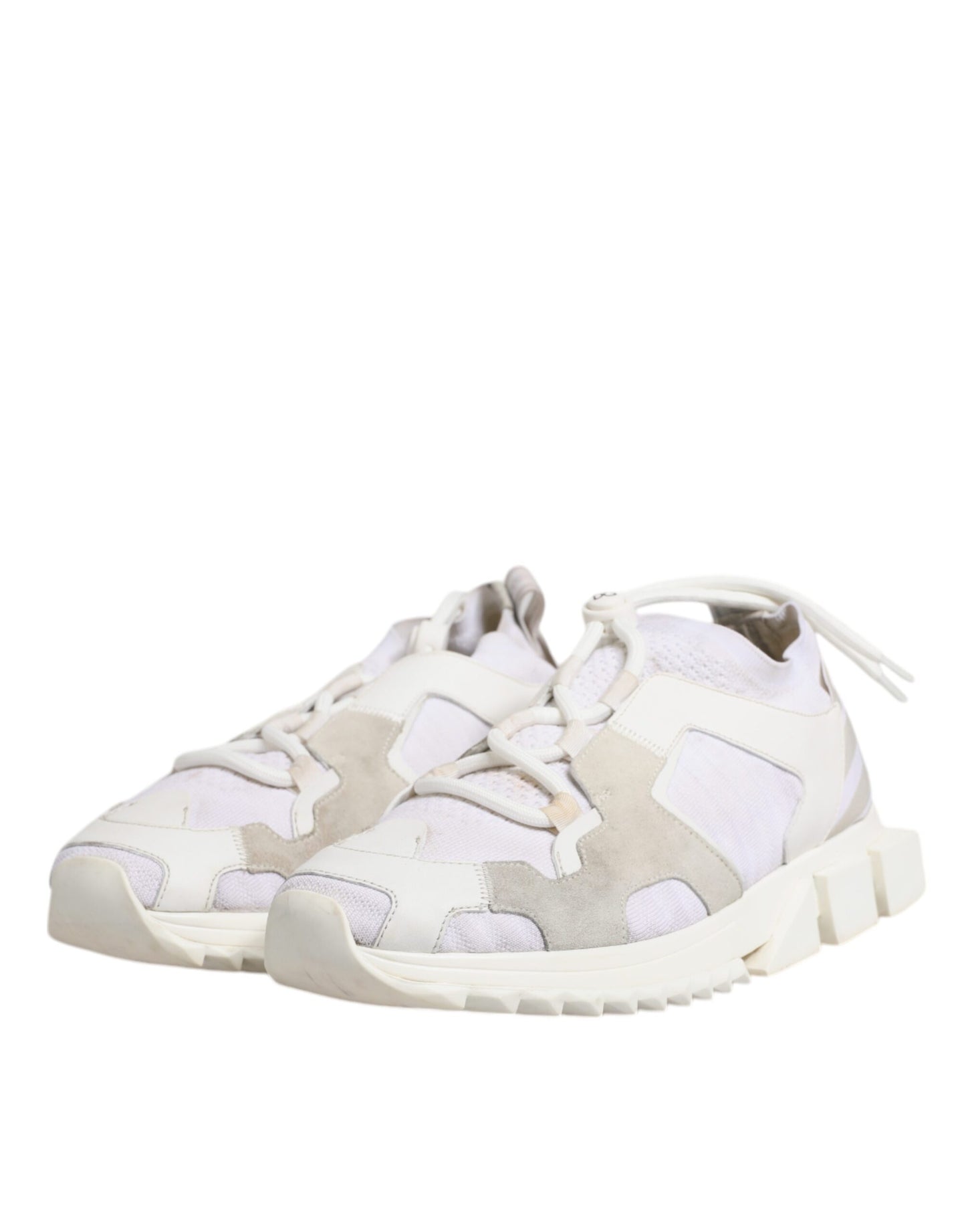 Dolce & Gabbana Weiß Mesh Sorrento Trekking Turnschuhe Schuhe