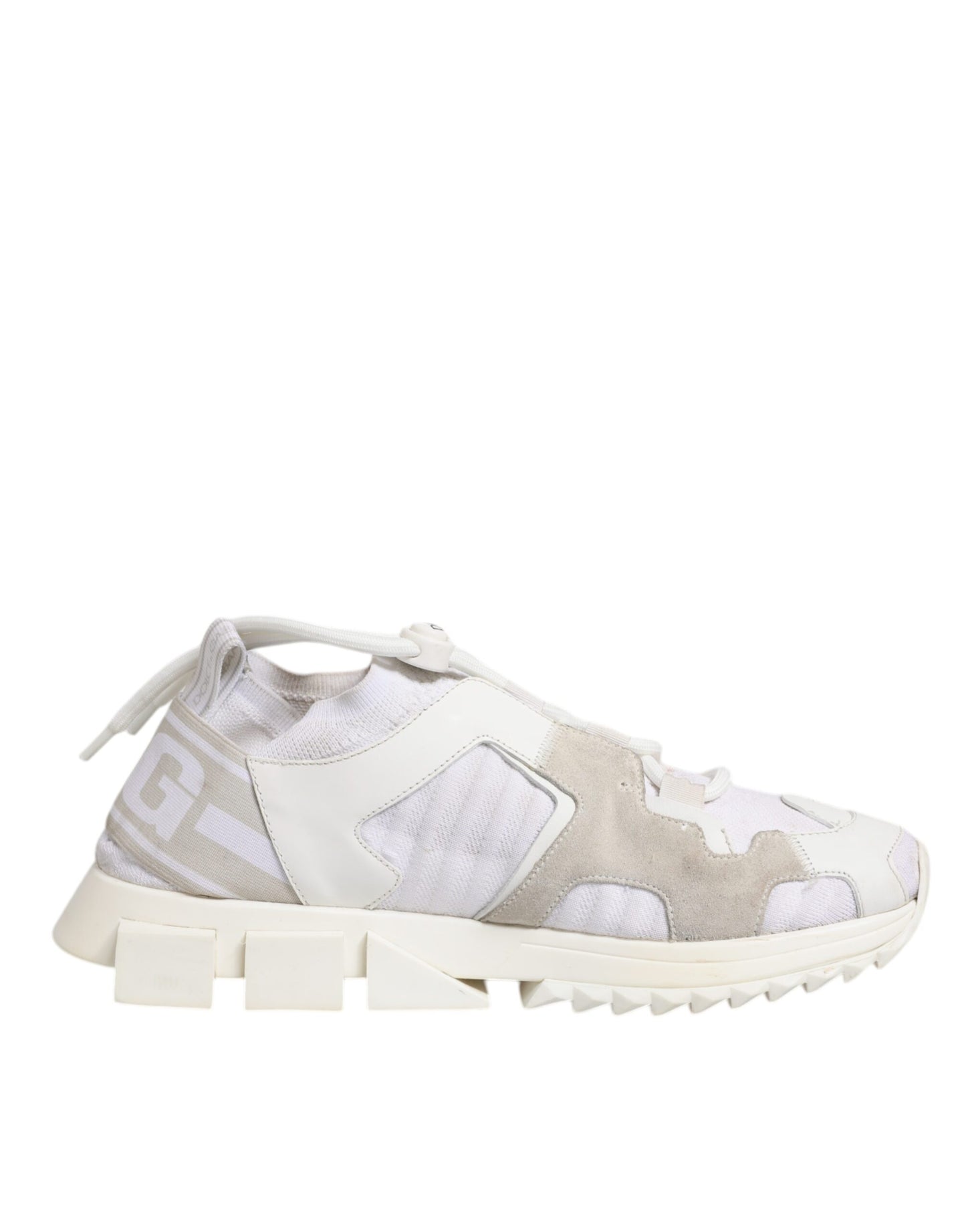Dolce & Gabbana Weiß Mesh Sorrento Trekking Turnschuhe Schuhe