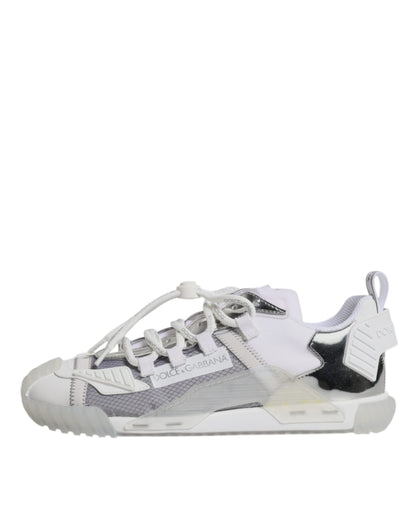 Dolce & Gabbana Multicolor Nylon NS1 Low Top Turnschuhe Schuhe
