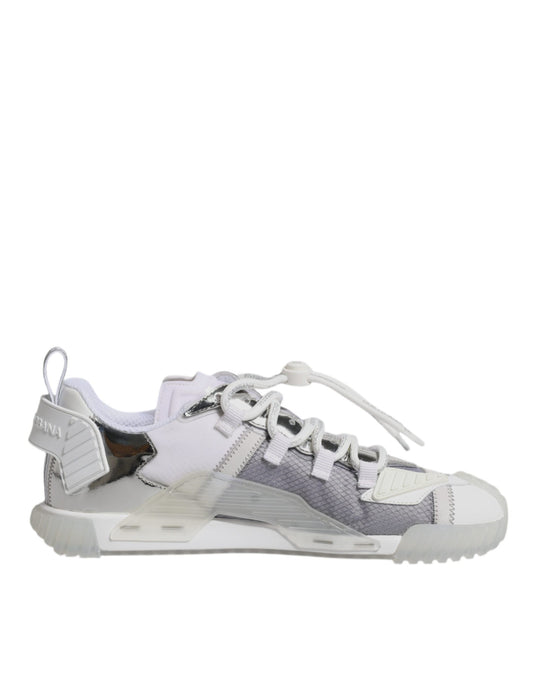 Dolce & Gabbana Multicolor Nylon NS1 Low Top Turnschuhe Schuhe