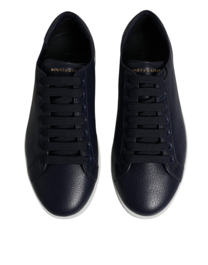 Dolce & Gabbana Blau Low Top Männer Saint Tropez Turnschuhe Schuhe
