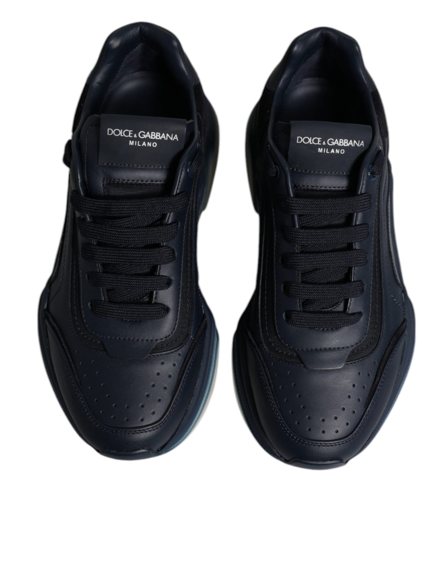 Dolce & Gabbana Marineblau Daymaster Low Top Männer Turnschuhe Schuhe