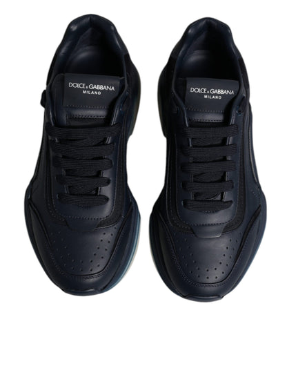 Dolce & Gabbana Marineblau Daymaster Low Top Männer Turnschuhe Schuhe
