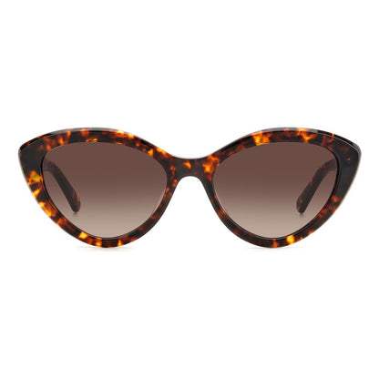 Kate Spade Braune Acetat-Sonnenbrille
