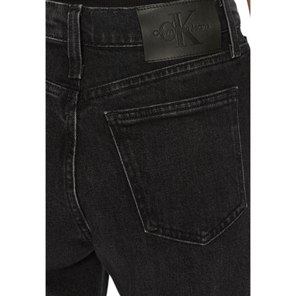 Calvin Klein Jeans Schwarze Cotton Mom Jean