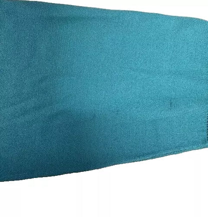 Dolce & Gabbana Dunkelgrüner Pullover mit Rundhalsausschnitt aus Seide