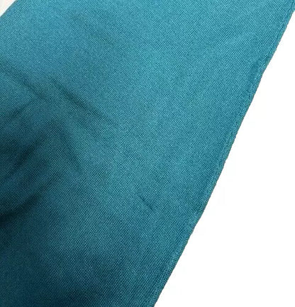 Dolce & Gabbana Dunkelgrüner Pullover mit Rundhalsausschnitt aus Seide