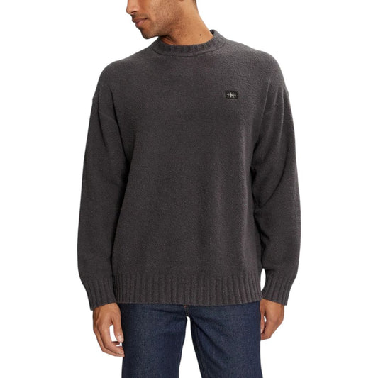 Calvin Klein Jeans Grauer Baumwollpullover