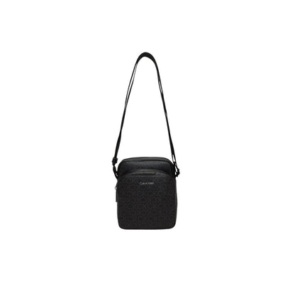Calvin Klein Schwarze Messenger-Tasche aus recyceltem Polyester