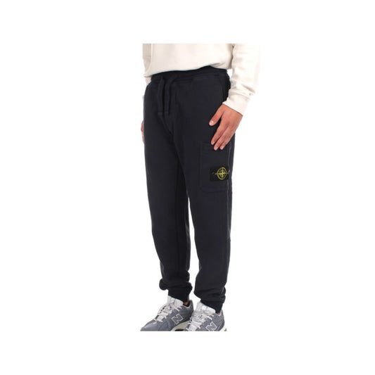 Stone Island Blaue Baumwoll-Trainingshose für Männer