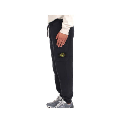 Stone Island Blaue Baumwoll-Trainingshose für Männer