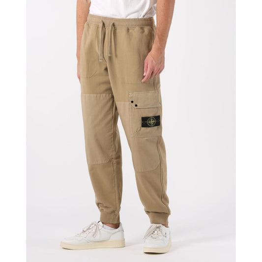 Stone Island Beige Baumwolle Männer Cargo-Hose