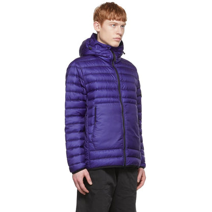 Stone Island Lila Nylonjacke