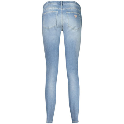 Guess Jeans Hellblaue Baumwolljeans & Hose