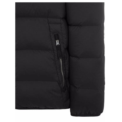 Stone Island Schwarze Nylonjacke