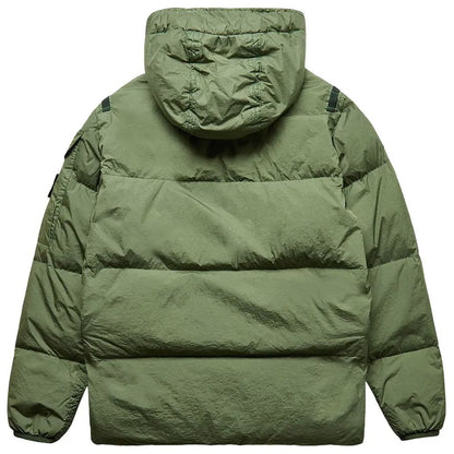 Stone Island Grüne Nylon Männer Jacke