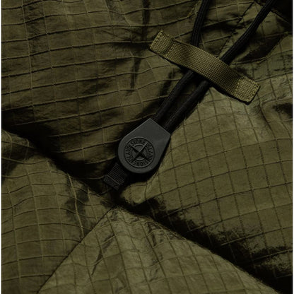 Stone Island Grüne Nylonjacke