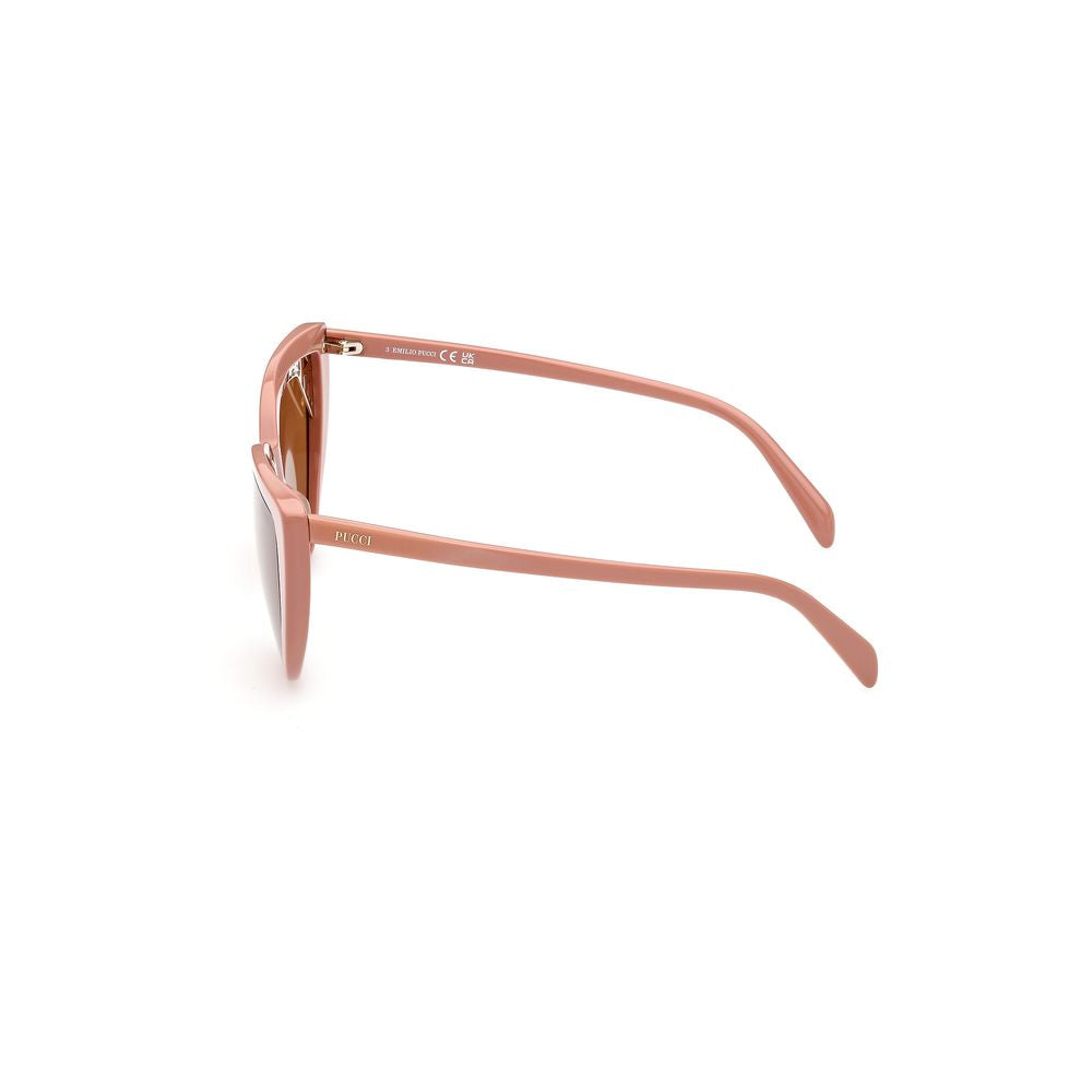 Emilio Pucci Braune Acetat-Sonnenbrille
