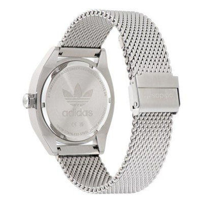 Adidas Graue Uhr aus Edelstahl