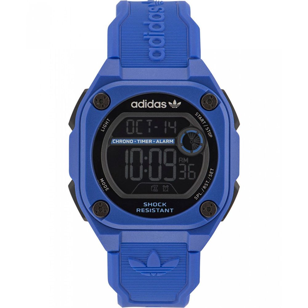 Adidas Blaue Synthetikuhr
