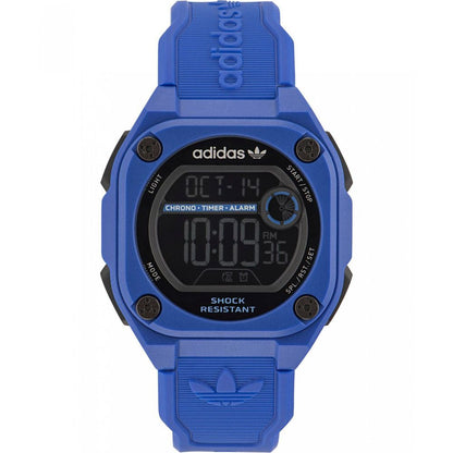 Adidas Blaue Synthetikuhr