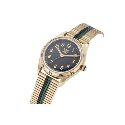 Adidas Gold-Edelstahl-Uhr