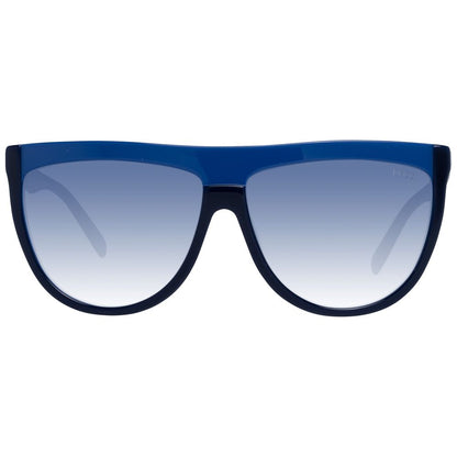 Emilio Pucci Blaue Plastiksonnenbrille