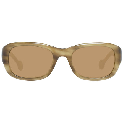 Hally&Son Braune Plastiksonnenbrille