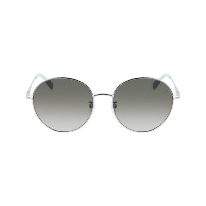 Longchamp Blaue Metall-Sonnenbrille