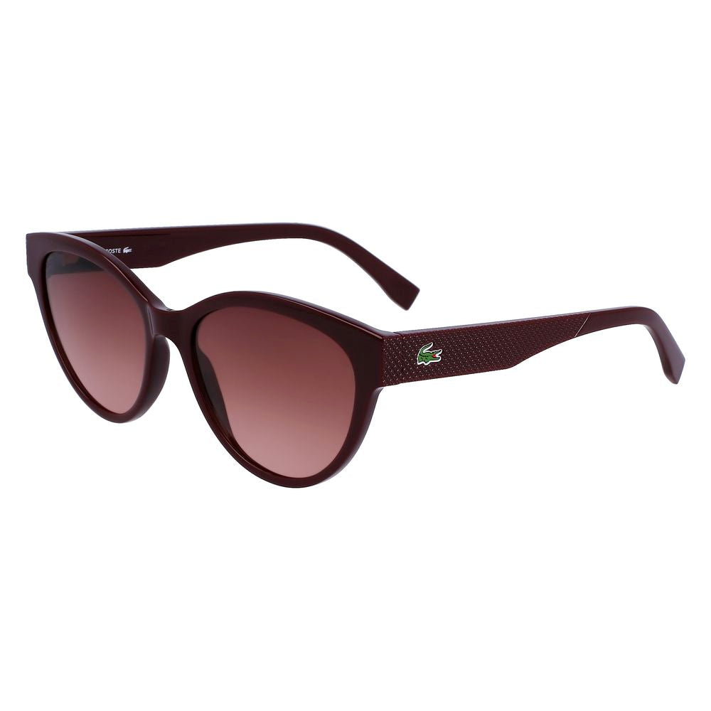 Lacoste Rot gespritzte Sonnenbrille