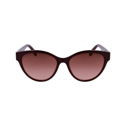 Lacoste Rot gespritzte Sonnenbrille