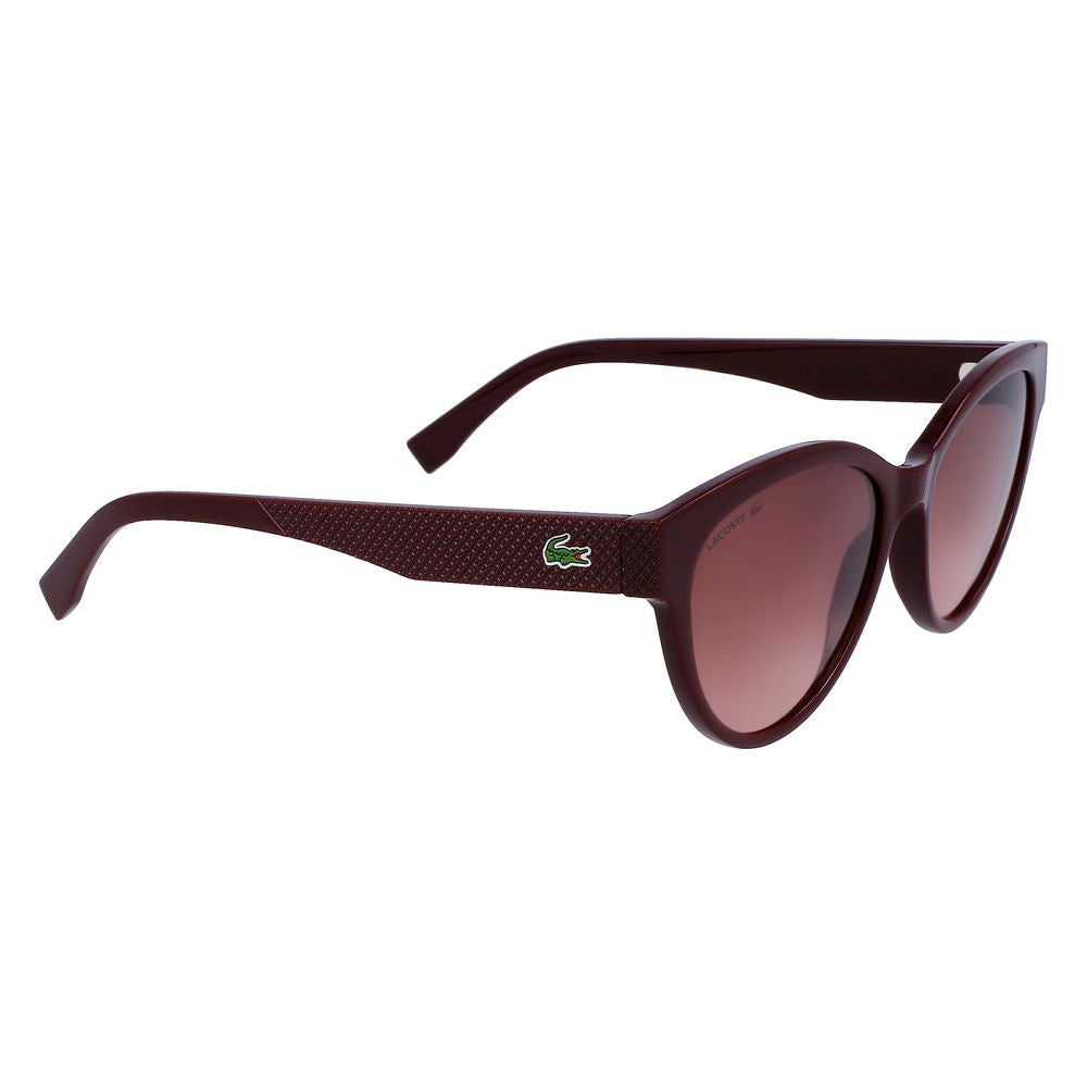 Lacoste Rot gespritzte Sonnenbrille