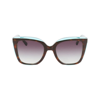 Longchamp Beige Acetat-Sonnenbrille