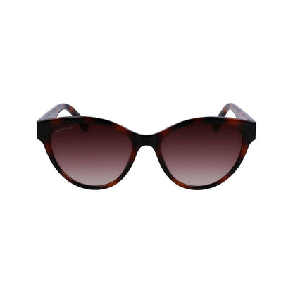 Lacoste Braun gespritzte Sonnenbrille